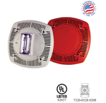 Serie FASPKR Altavoz de perfil bajo para montaje en techo o pared ROJO/BLANCO