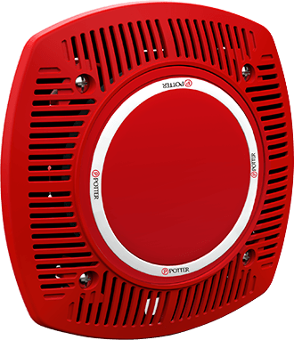 Serie FASPKR Altavoz de perfil bajo para montaje en techo o pared ROJO/BLANCO