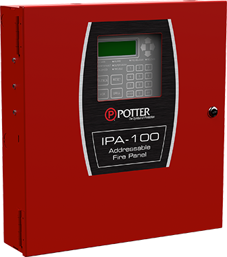 IPA-100 Panel de control de alarma contra incendios de 127 direcciones