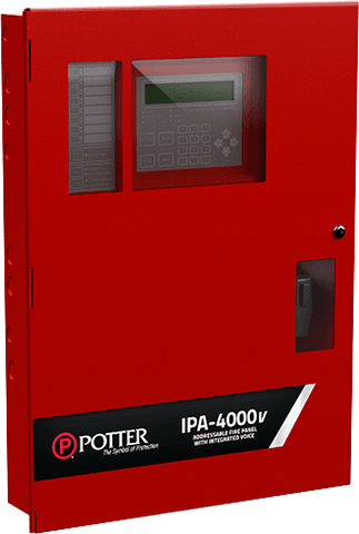 IPA-4000V Panel de evacuación de emergencia por voz integrado