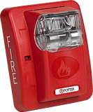 Serie S-24 Luz estroboscópica de montaje en pared con candela seleccionable ROJO/BLANCO