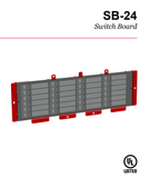 SB-24 Tablero de control con 24 interruptores programables