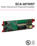SCA-5070INT Amplificador integrado de 50 W