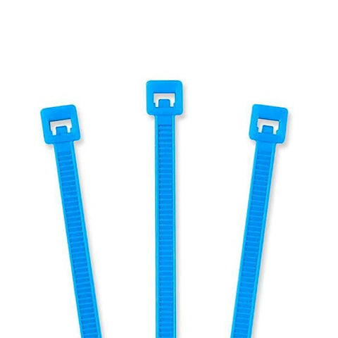 Cincho / Sujetacable de Nylon 5.5" Azul Blister