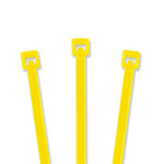 Cincho / Sujetacable de Nylon 7.5" Amarillo Blister 100 pz.