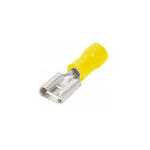 Terminal Amarilla Hembra 0.250 Blister