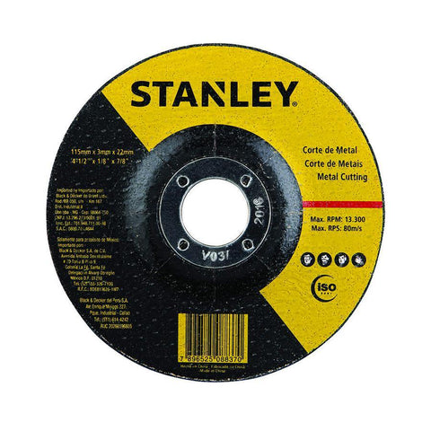 Disco Corte Metal 4 1/2" Tipo 1