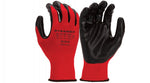 Guantes de Polyester Nitrilo serie GL614