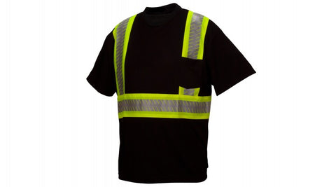 Camiseta de Seguridad Negra serie RTS23