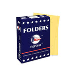 Folder Tamaño Carta Crema Paq. 100 pz