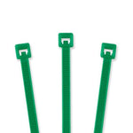 Cincho / Sujetacable de Nylon 7.5" Verde Blister