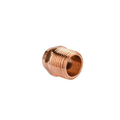 Conector Rosca Exterior Cobre